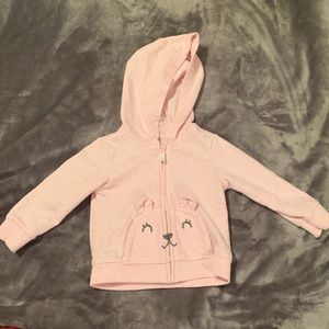 Carter’s Pink Bear Hoodie 12 Months
